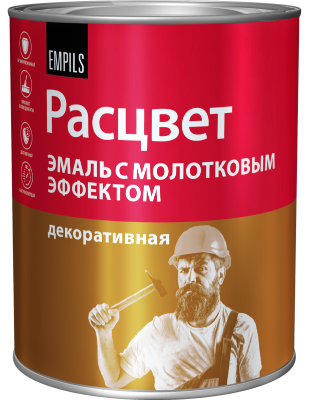 Эмаль с молотковым эффектом