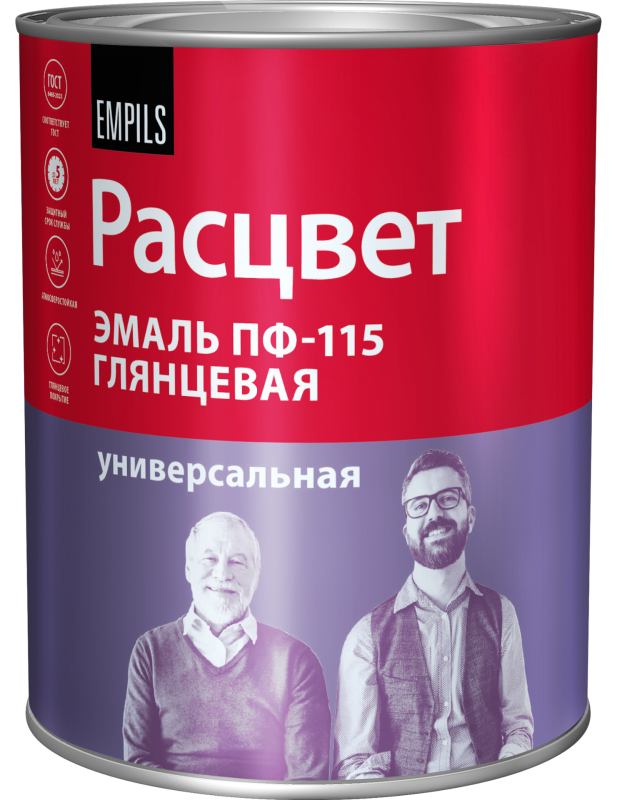 Эмаль ПФ-115 ГОСТ 6465-2023