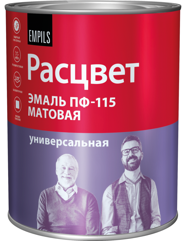 Эмаль ПФ-115 матовая